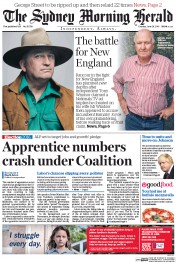 Sydney Morning Herald (Australia) Newspaper Front Page for 28 June 2016
