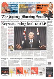 Sydney Morning Herald (Australia) Newspaper Front Page for 29 June 2013