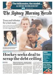 Sydney Morning Herald (Australia) Newspaper Front Page for 2 December 2013