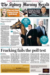 Sydney Morning Herald (Australia) Newspaper Front Page for 3 April 2013