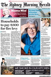 Sydney Morning Herald (Australia) Newspaper Front Page for 3 May 2013