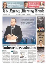 Sydney Morning Herald (Australia) Newspaper Front Page for 6 February 2014