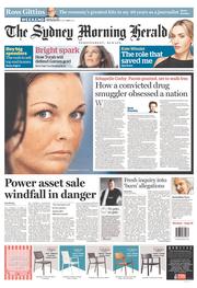 Sydney Morning Herald (Australia) Newspaper Front Page for 8 February 2014
