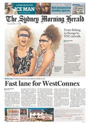 Sydney Morning Herald (Australia) Newspaper Front Page for 9 September 2013