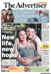 The Advertiser (Australia) Newspaper Front Page for 13 April 2013