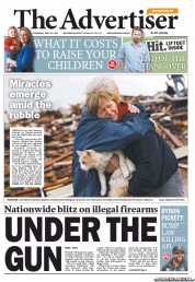 The Advertiser (Australia) Newspaper Front Page for 23 May 2013