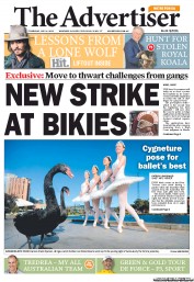 The Advertiser (Australia) Newspaper Front Page for 4 July 2013