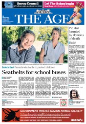 The Age (Australia) Newspaper Front Page for 10 July 2013