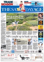 The Age (Australia) Newspaper Front Page for 26 October 2013