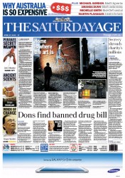 The Age (Australia) Newspaper Front Page for 27 April 2013