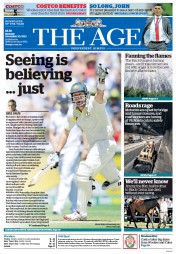 The Age (Australia) Newspaper Front Page for 30 December 2013