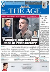 The Age (Australia) Newspaper Front Page for 4 July 2013