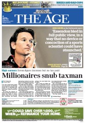 The Age (Australia) Newspaper Front Page for 7 May 2013