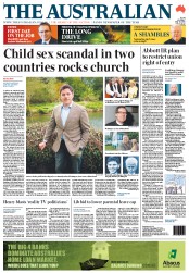 The Australian (Australia) Newspaper Front Page for 10 May 2013