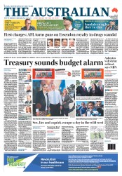 The Australian (Australia) Newspaper Front Page for 14 August 2013