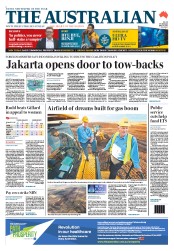 The Australian (Australia) Newspaper Front Page for 16 July 2013