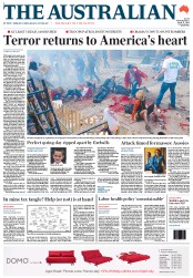 The Australian (Australia) Newspaper Front Page for 17 April 2013
