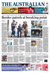 The Australian (Australia) Newspaper Front Page for 18 July 2013