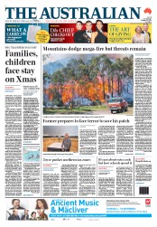 The Australian (Australia) Newspaper Front Page for 22 October 2013