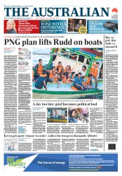 The Australian (Australia) Newspaper Front Page for 23 July 2013
