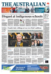 The Australian (Australia) Newspaper Front Page for 26 September 2013