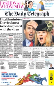 The Daily Telegraph (UK) Newspaper Front Page for 11 March 2020