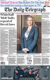 The Daily Telegraph (UK) Newspaper Front Page for 11 May 2023