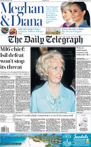 The Daily Telegraph (UK) Newspaper Front Page for 16 February 2019