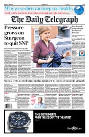 The Daily Telegraph (UK) Newspaper Front Page for 17 April 2023