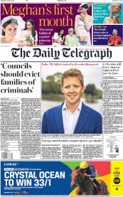 The Daily Telegraph (UK) Newspaper Front Page for 23 June 2018