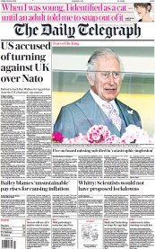 The Daily Telegraph (UK) Newspaper Front Page for 23 June 2023
