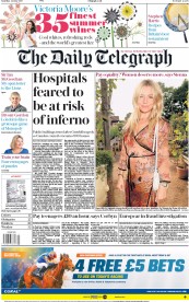 The Daily Telegraph (UK) Newspaper Front Page for 24 June 2017