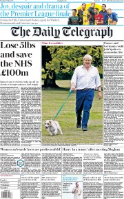 The Daily Telegraph (UK) Newspaper Front Page for 27 July 2020