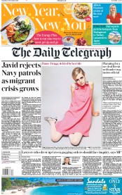 The Daily Telegraph (UK) Newspaper Front Page for 29 December 2018