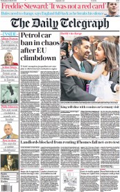 The Daily Telegraph (UK) Newspaper Front Page for 29 March 2023