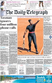 The Daily Telegraph (UK) Newspaper Front Page for 30 May 2018
