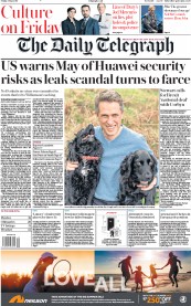 The Daily Telegraph (UK) Newspaper Front Page for 3 May 2019