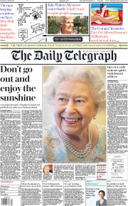 The Daily Telegraph (UK) Newspaper Front Page for 4 April 2020