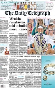 The Daily Telegraph (UK) Newspaper Front Page for 5 July 2017