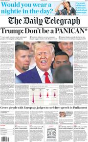 The Daily Telegraph front page for 8 April 2025