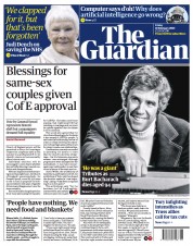 The Guardian (UK) Newspaper Front Page for 10 February 2023