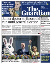 The Guardian (UK) Newspaper Front Page for 11 April 2023