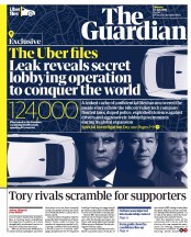 The Guardian (UK) Newspaper Front Page for 11 July 2022