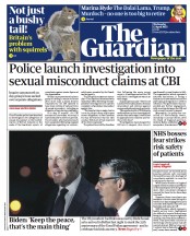 The Guardian (UK) Newspaper Front Page for 12 April 2023