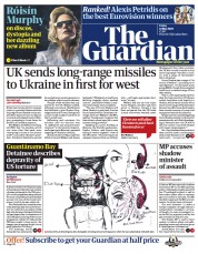 The Guardian (UK) Newspaper Front Page for 12 May 2023