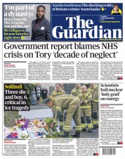 The Guardian (UK) Newspaper Front Page for 13 December 2022