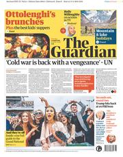 The Guardian (UK) Newspaper Front Page for 14 April 2018