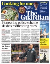 The Guardian (UK) Newspaper Front Page for 15 February 2020
