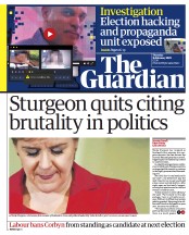 The Guardian (UK) Newspaper Front Page for 16 February 2023
