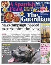 The Guardian (UK) Newspaper Front Page for 16 September 2023